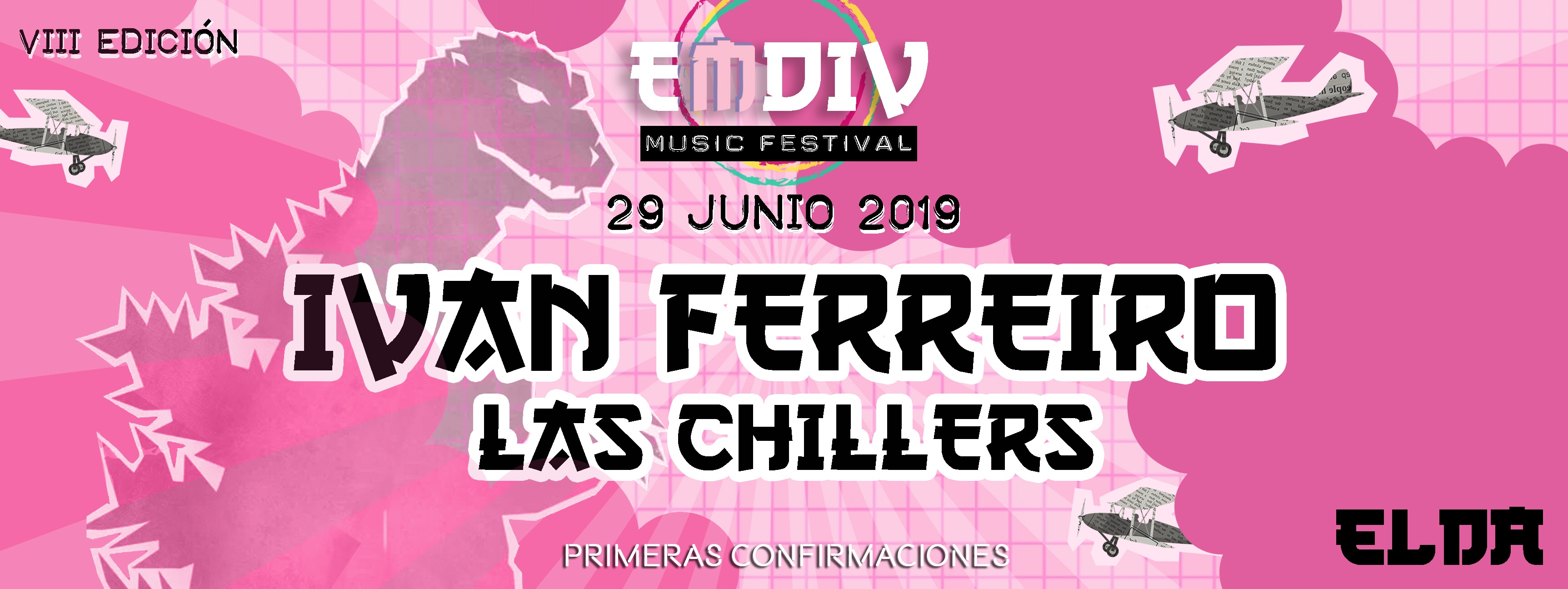 El EMDIV anuncia sus primeras confirmaciones: Iván Ferreiro y Las Chillers