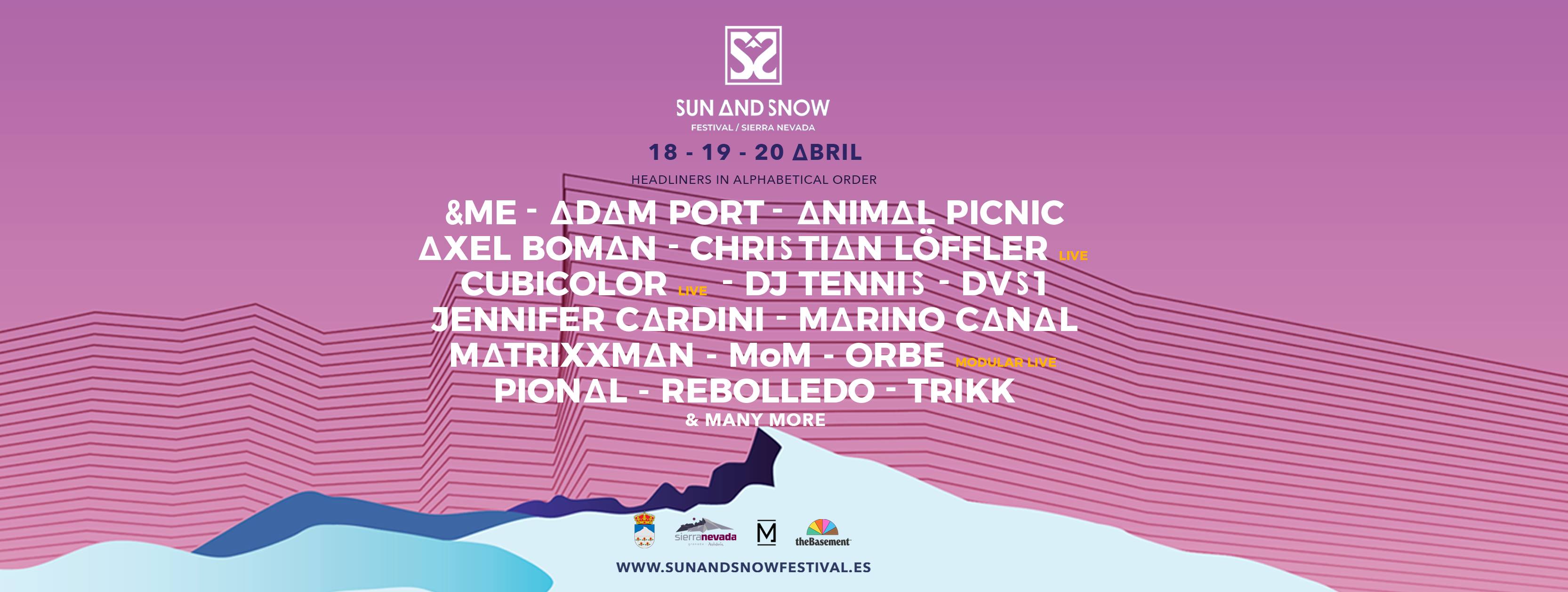 Se acerca la segunda edición del Sun & Snow Festival