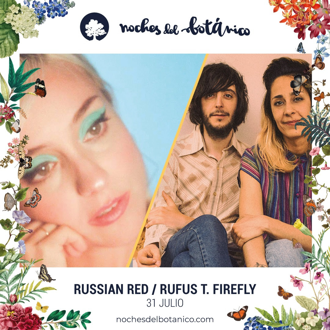 Rufus T Firefly actuará en Noches del Botánico, junto a Russian Red