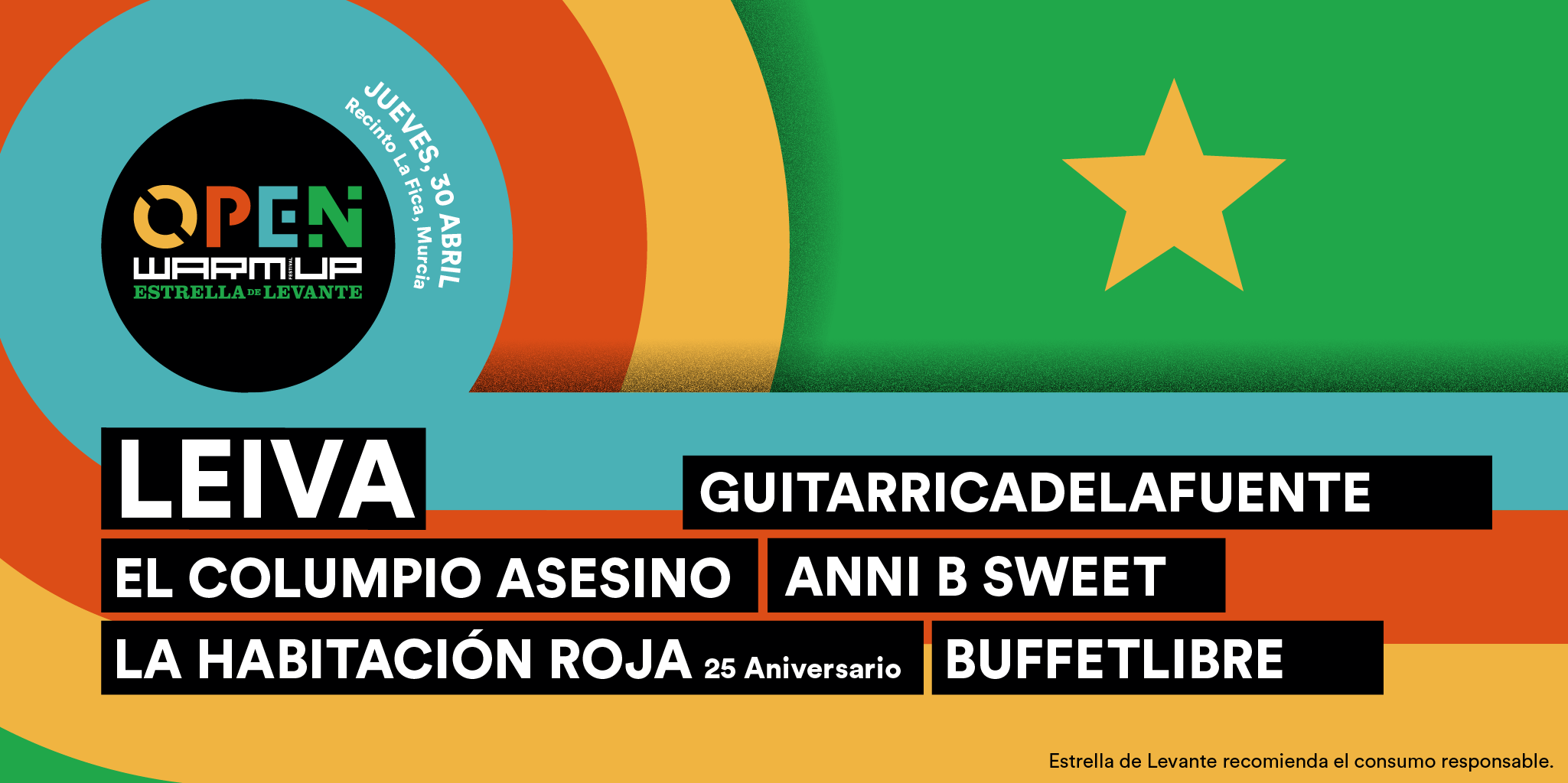 El festival más emblemático de Murcia comenzará con el Open WARM UP
