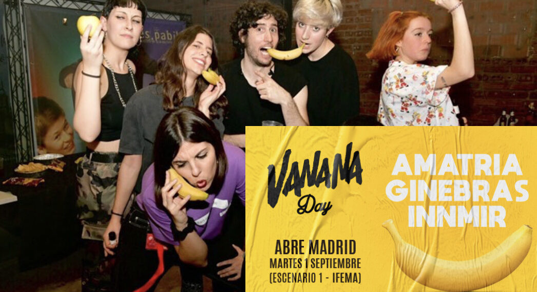 Amatria, Ginebras e Innmir juntos en el Vanana Day de Abre Madrid